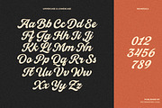 Handies; Bold Display Script, a Script Font by Eko Bimantara (Thumbnail 6 of 10)