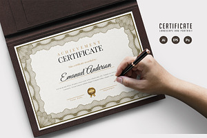 058. Achievement Certificate