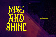 Thunder Breathing, a Blackletter Font by Rvq Type Foundry (Thumbnail 3 of 5)