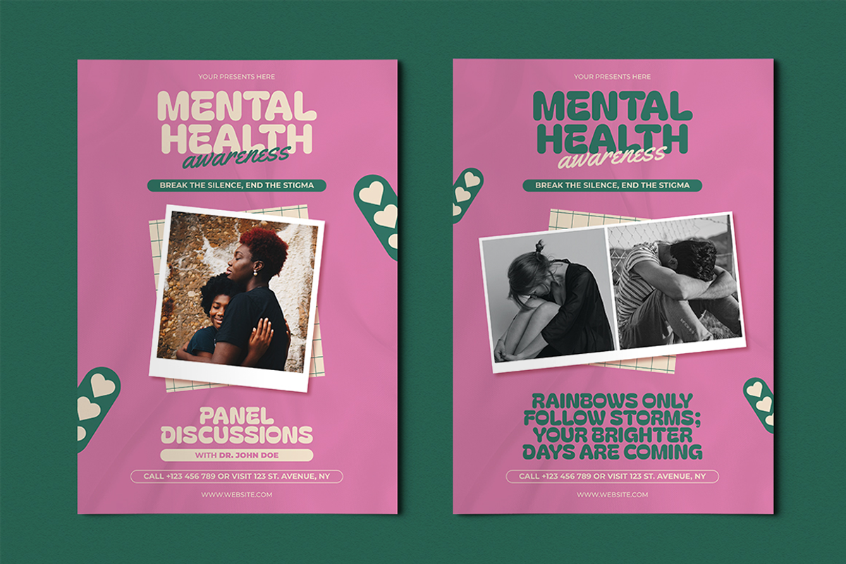 Redonan - Mental Health Awareness, a Flyer Template by Attype (Photo 3 of 4)