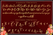Bridgia Valentine, a Script Font by Aldedesign (Thumbnail 7 of 9)