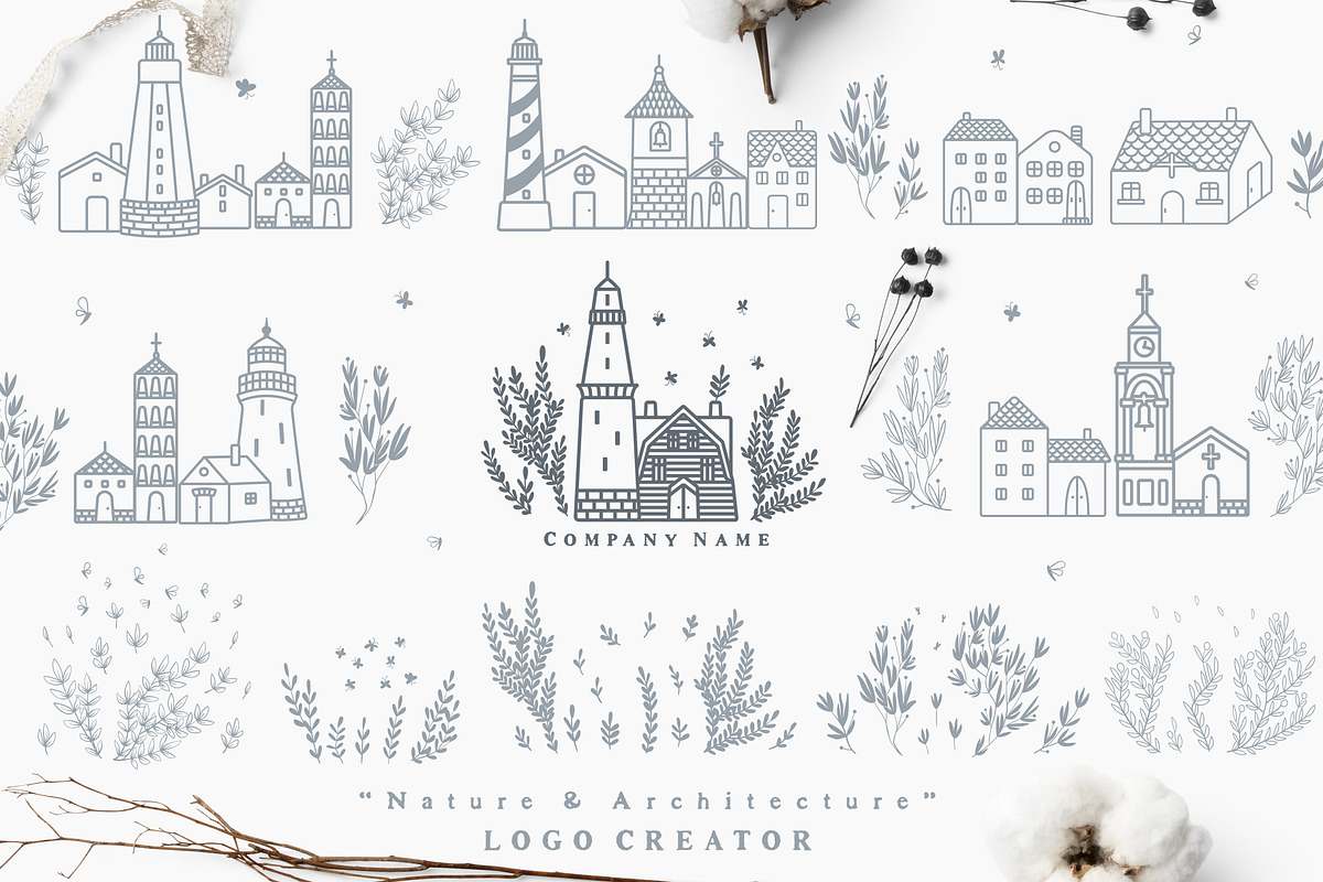 LOGO CREATORNATURE & ARCHITECTURE, an Object Graphic by Luna Dreams (Photo 1 of 5)