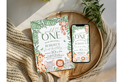 Wild One First Birthday Party Bundle, a Templates & Theme by VeliusCreativeStudio (Thumbnail 8 of 8)
