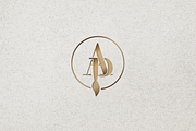 Luxury Initials AP with Brush Logo, a Branding & Logo Template by Luxury Logos (Thumbnail 4 of 4)