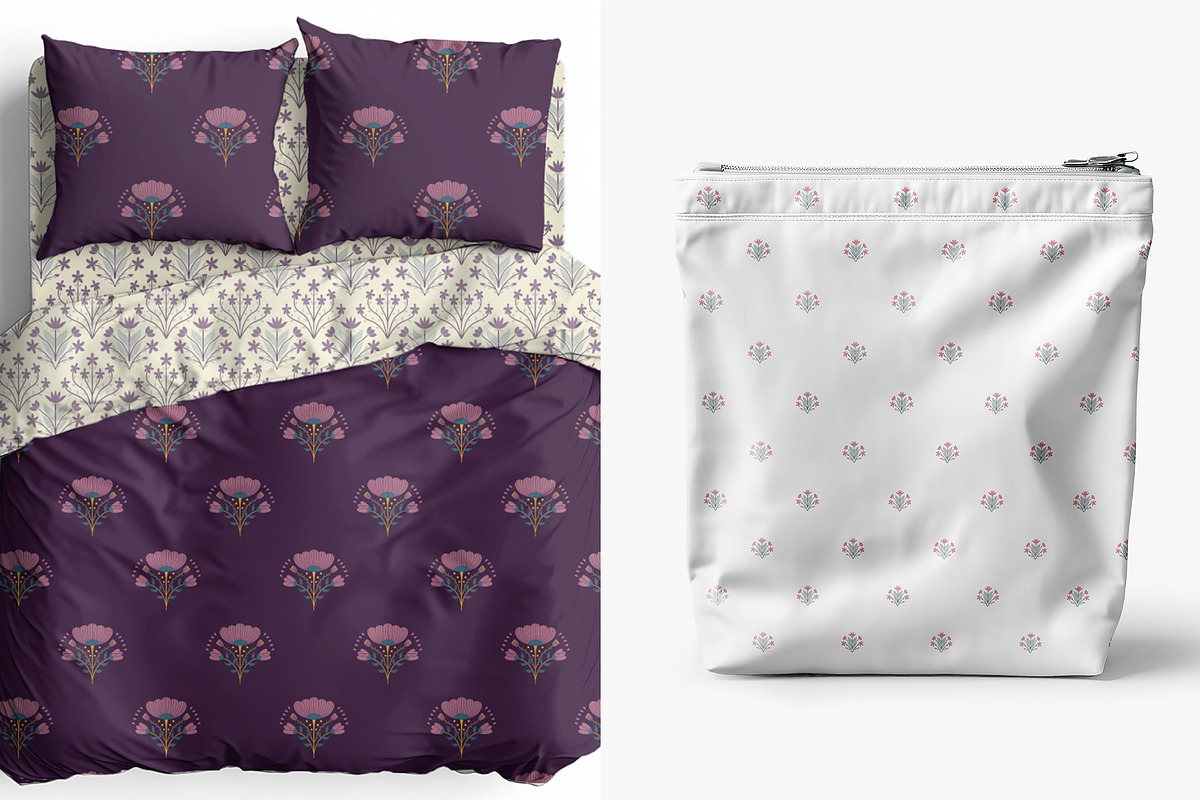 Bohemian Floral Pattern Collection, a Graphic by Asya Melkonyan Patterns (Photo 12 of 15)