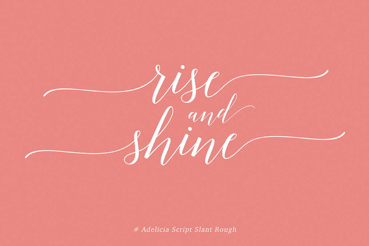 Adelicia Script Font | FontCypress
