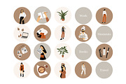 20 Lady Boss Instagram Highligts, a Social Media Template by Katerina Osa (Thumbnail 2 of 3)