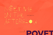 Povet • Sans and Hand, a Handwritten Font by vuuuds (Thumbnail 5 of 11)