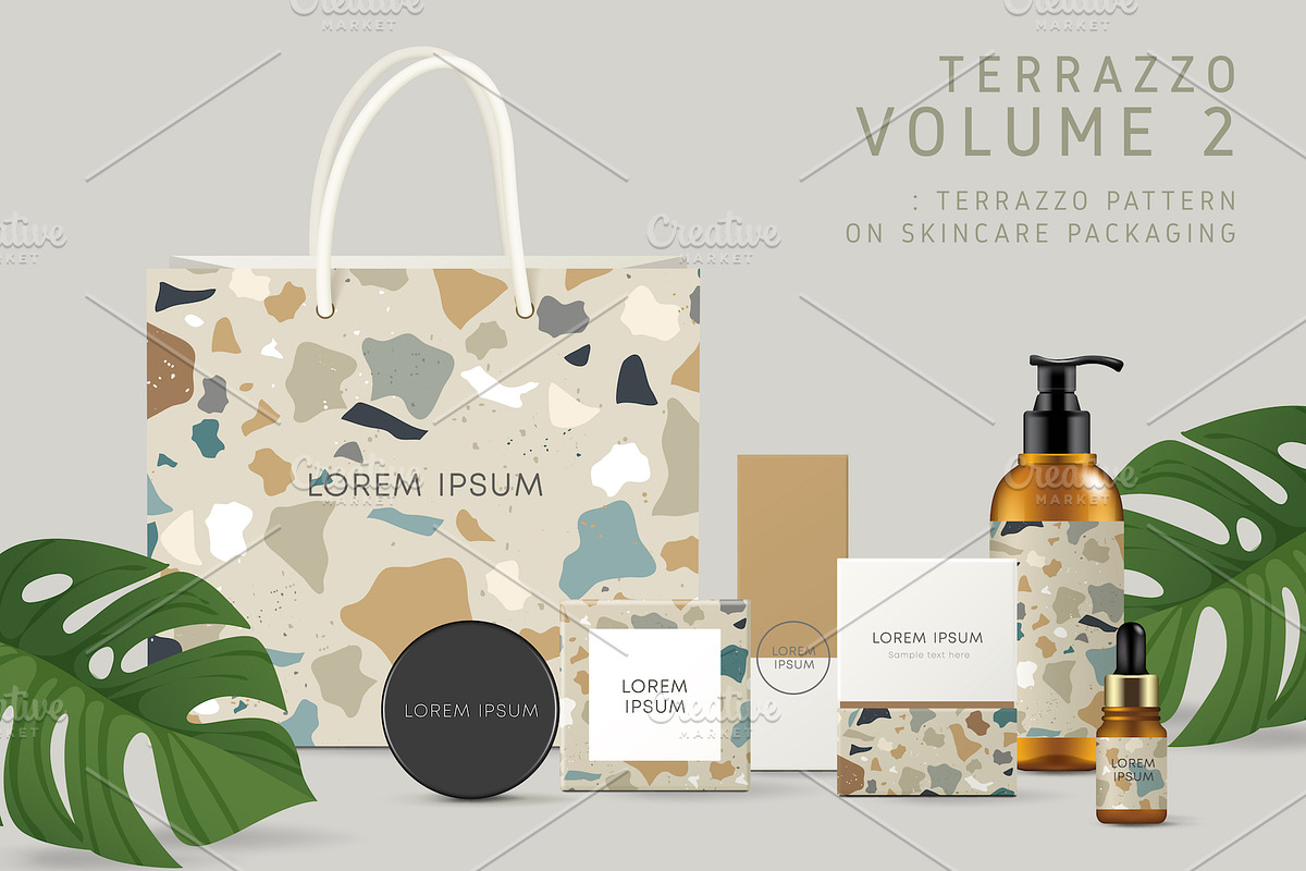 Terrazzo Patterns Volume2, a Pattern Graphic by Daraon (Photo 4 of 5)