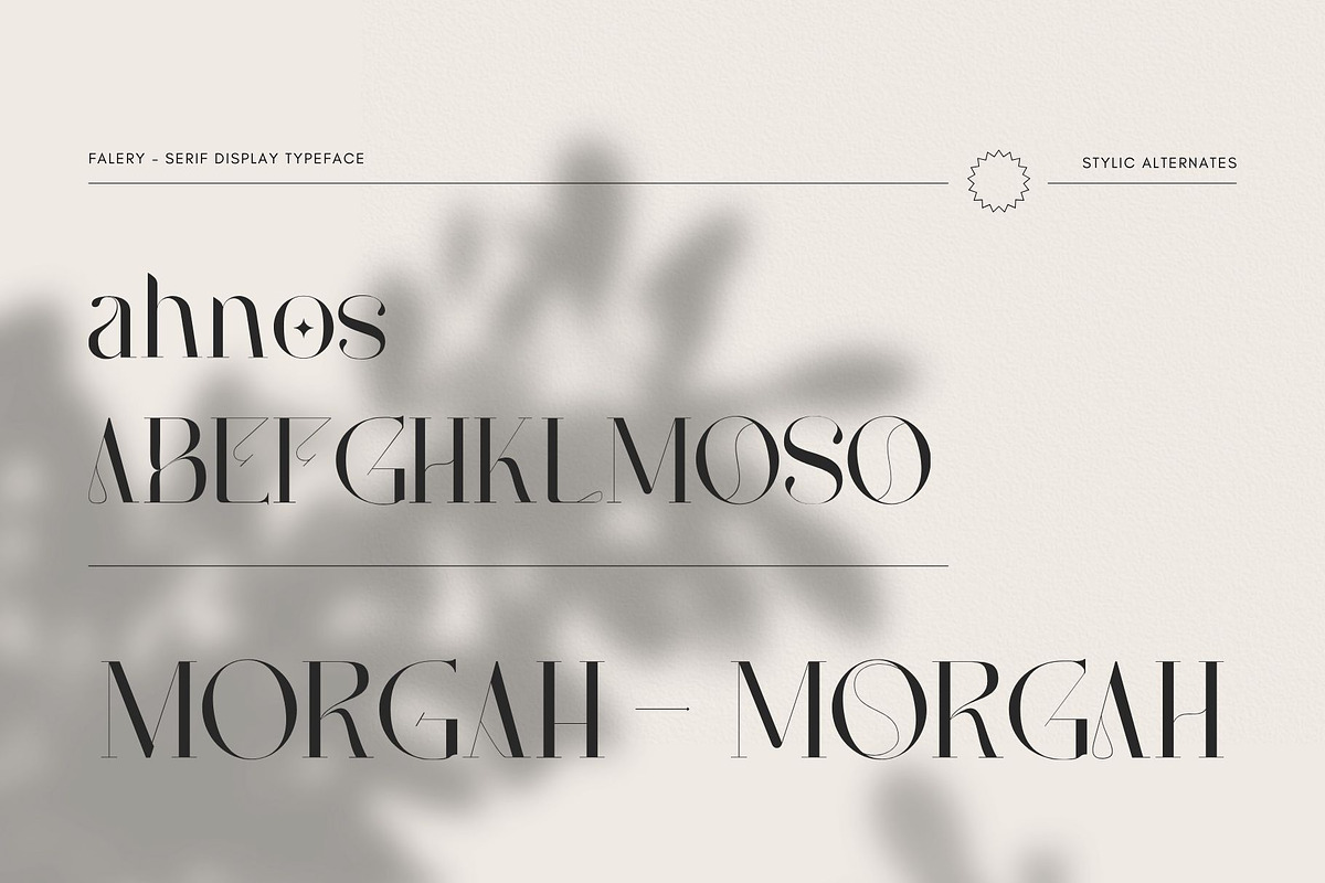 Falery - Modern Serif, a Serif Font by Nirmana Visual (Photo 6 of 8)