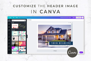 Real Estate Mailchimp/Canva Template