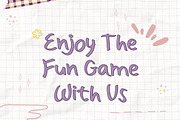 Daywiel - Kids Playful Font, a Script Font by Dhabee (Thumbnail 2 of 4)