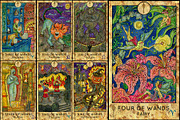 Fantasy World Tarot/full deck, a Decorative Illustration by Samiramay (Thumbnail 6 of 12)