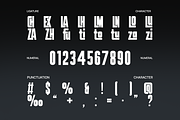 Chronex Condensed Futuristic Font, a Sans Serif Font by Vadovastd (Thumbnail 3 of 10)