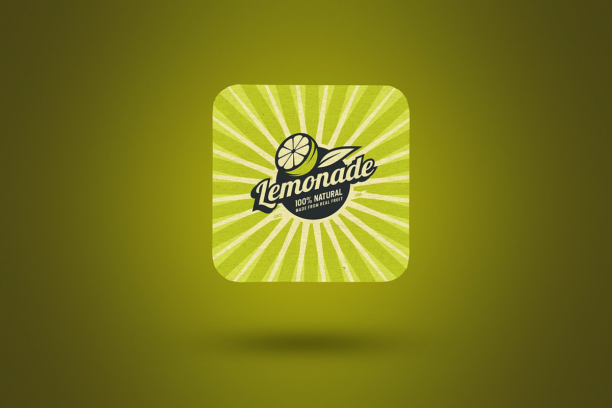 Clean Square Coaster Shadow Mockups, a Packaging Mockup by SmartDesigns (Photo 5 of 10)