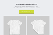 Customizable T-Shirt Mockups Pack, a Shirt Mockup by BULBFISH (Thumbnail 13 of 13)
