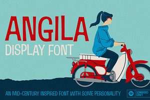 Angila Display Font