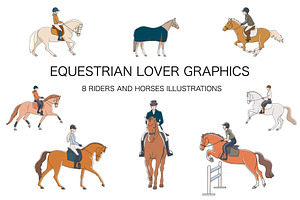 EQUESTRIAN LOVER GRAPHICS