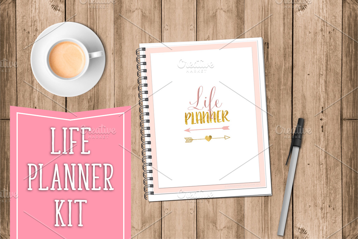 Life Planner Kit 2021 Bundle, a Stationery Template by Genesis Printables (Photo 2 of 6)