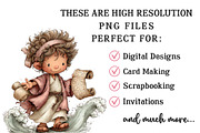 Whimsical Easter Nativity Scene Clip, an Illustration by OK Design (Thumbnail 5 of 6)