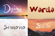 15 Handwritten Fonts Bundle SALE, a Script Font by Mila Visuals (Thumbnail 4 of 5)