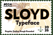 Sloyd | Handwritten Typeface, a Handwritten Font by Goodwheel Studio (Thumbnail 1 of 11)