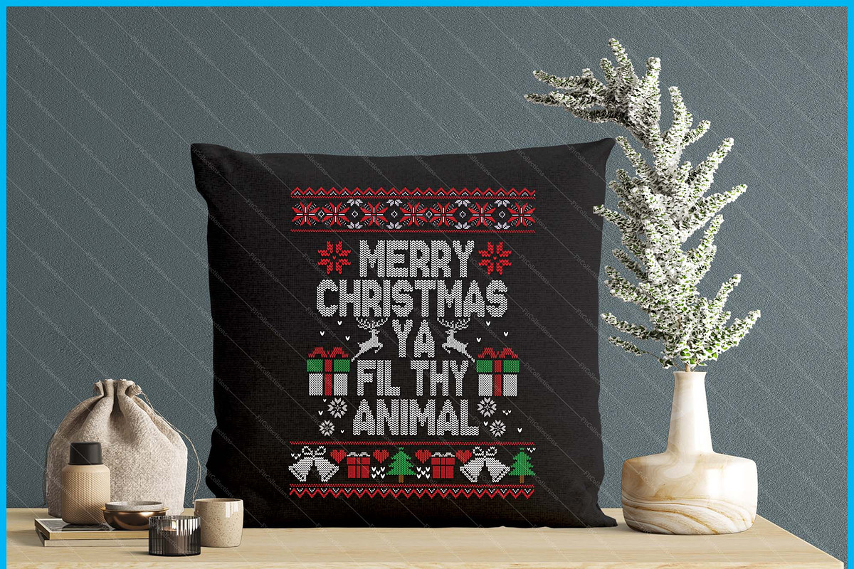 Merry Christmas Animal Filthy Xmas, a Graphic by Creativeusart (Photo 4 of 4)