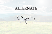 Mountain | Script Font, a Handwritten Font by Scratchones (Thumbnail 8 of 9)