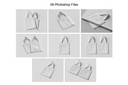 Tote Bag Mockup, a Packaging Mockup by zippypixelstudio (Thumbnail 3 of 10)