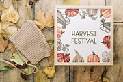Watercolor Autumn Pumpkins, an Object Graphic by Ana-Sakuta (Thumbnail 5 of 18)