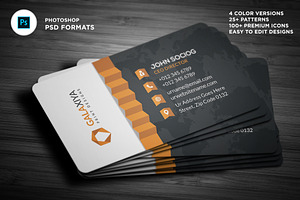 Modern Creative ZigZag BusinessCards, a Business Card Template by Galaxiya