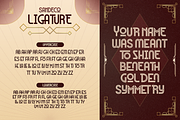 SanDeco, a Sans Serif Font by Burntilldead (Thumbnail 8 of 12)