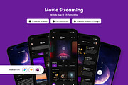 Vie – Movie App Design Template, an App Template by productype1 (Thumbnail 1 of 5)