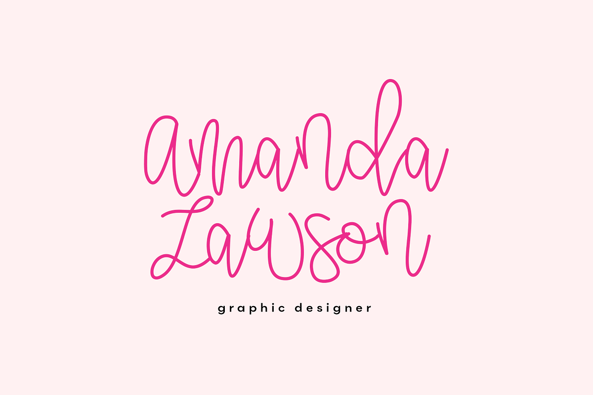 Alpenglow - Bouncy Script Font preview 2