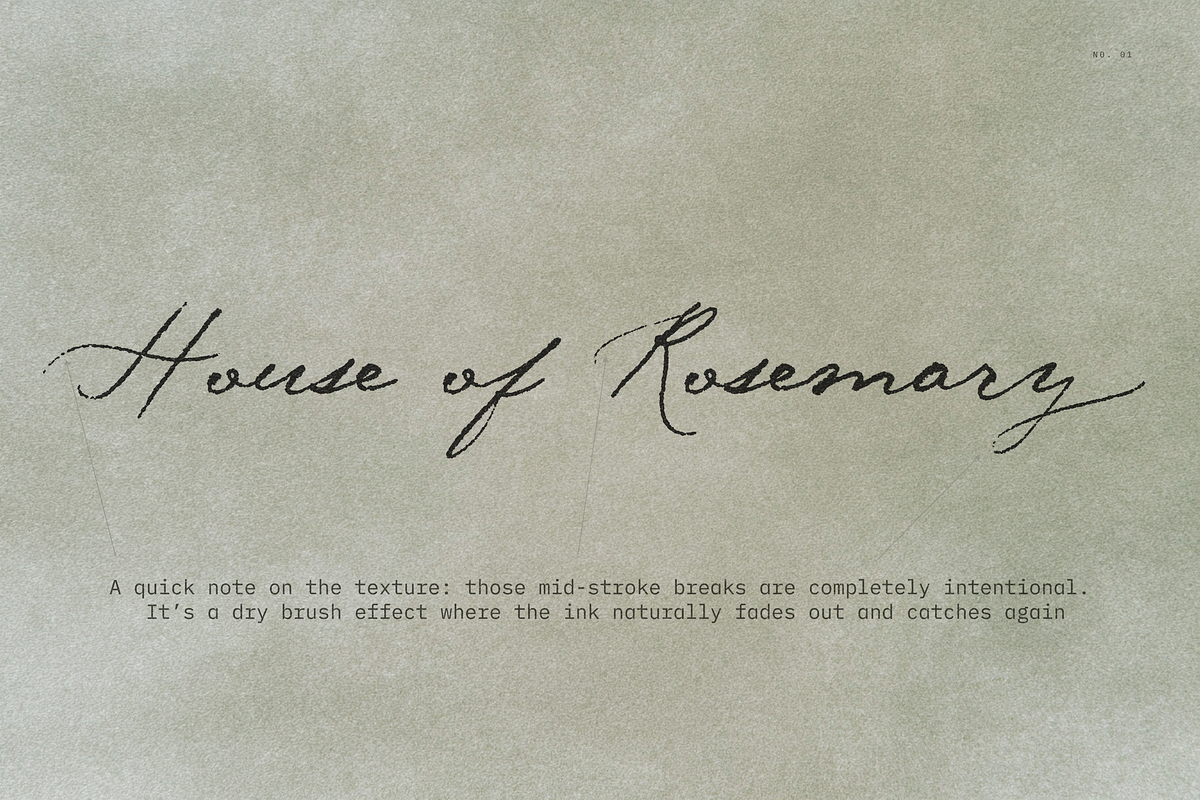 Midnight Symphony // Script font, a Handwritten Font by PeachCreme (Photo 7 of 15)