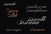 Graziosa Script Font, a Script Font by Corina Moscu (Thumbnail 2 of 10)