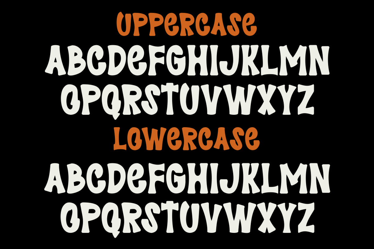 Los Send - Modern Scary Font, a Handwritten Font by MaikoHatta (Photo 4 of 6)