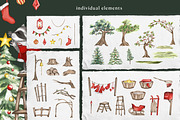 The Ultimate Christmas Forest, a Seasonal Illustration by Rachel Art Studio (Thumbnail 4 of 11)