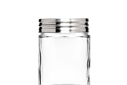 Clear Mason Jar with Metal Lid, a Packaging Mockup by Professional Assets (Thumbnail 3 of 5)