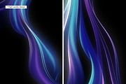 Futuristic Flow Gradient Backgrounds, a Background Graphic by Partikusi Design (Thumbnail 2 of 3)