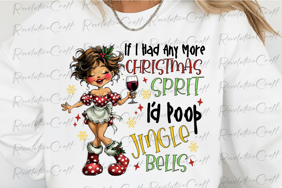 Funny Christmas Spirit Png,Christmas, an Illustration by OK Design (Photo 1 of 4)