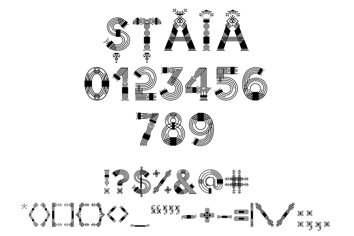 MOLDA font preview 6