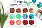 Watercolor LOGO creator kit, an Illustration by Jeanina Vlad (Thumbnail 4 of 5)