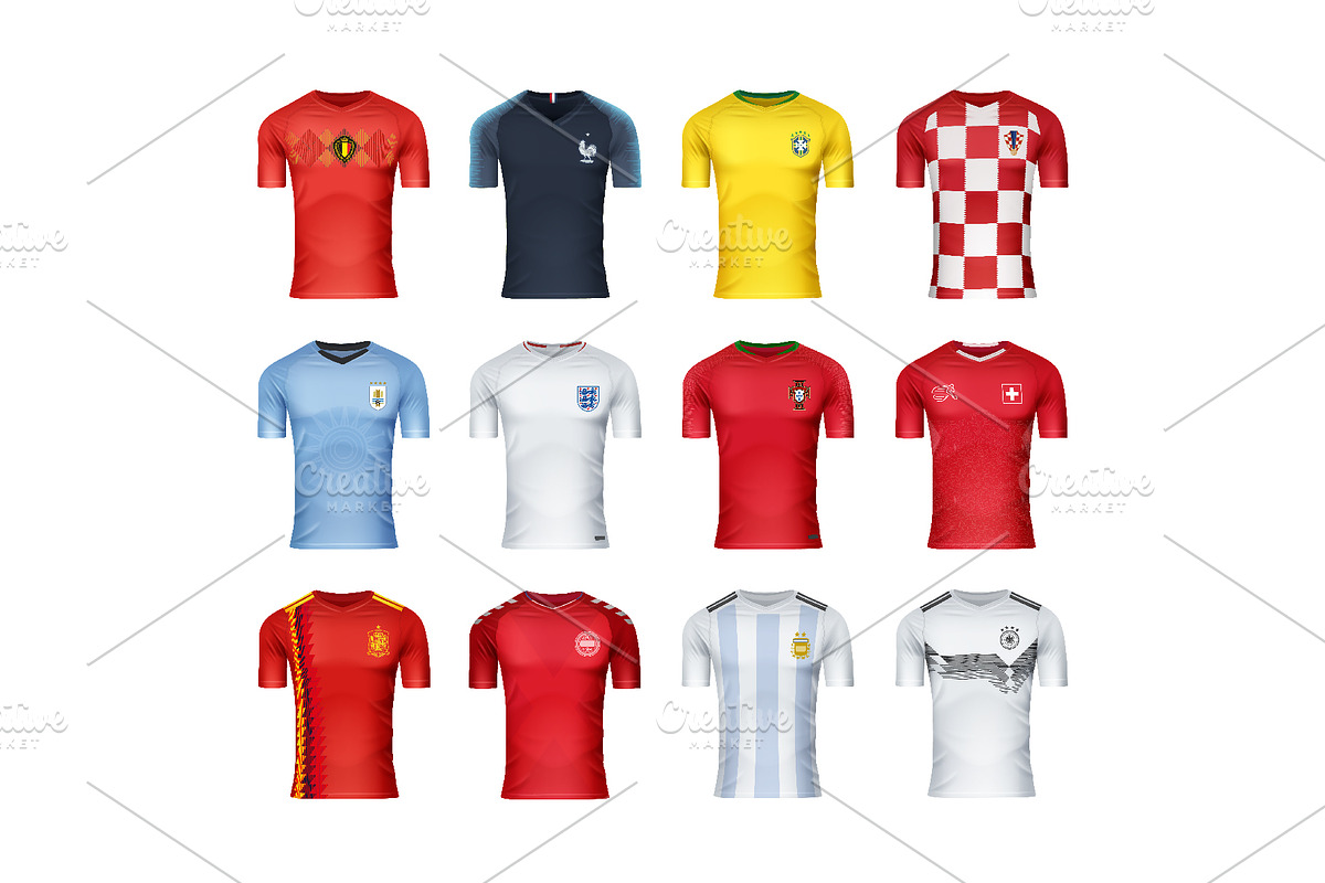 Football Uniform Set, an Illustration by Zonda (Photo 16 of 16)