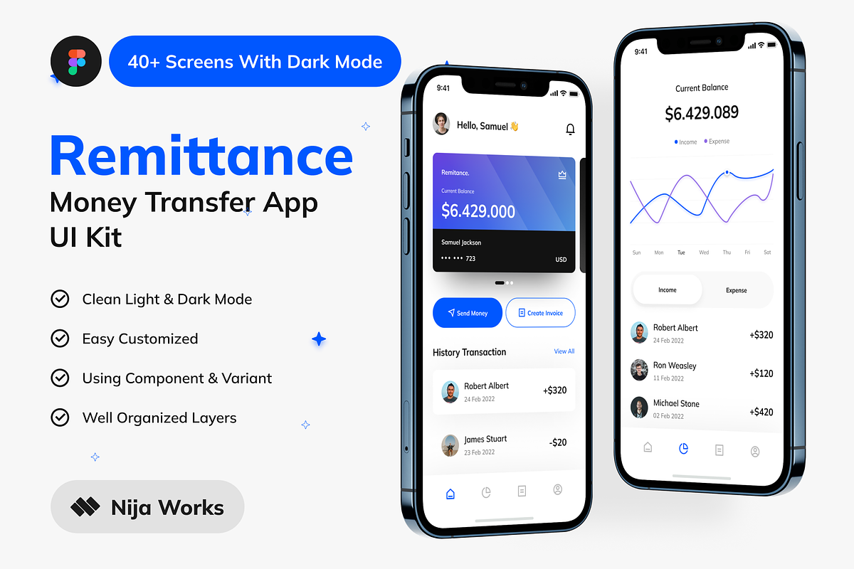 Remittance App UI Kit