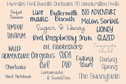 Favorites Font Bundle, Cute Fonts, a Handwritten Font by Designing Digitals (Thumbnail 2 of 11)
