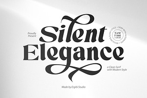 Silent Elegance - Clean Serif
