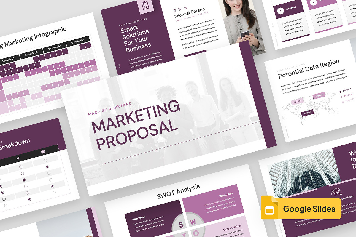 CHINELE - Marketing Proposal GS, a Presentation Template by rgbryand (Photo 1 of 9)