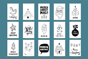 Christmas cards and tags, a Decorative Illustration by Lena Kedrova (Thumbnail 3 of 7)