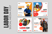 Labor Day Social Media Post Design, a Social Media Template by Designgrove (Thumbnail 1 of 2)